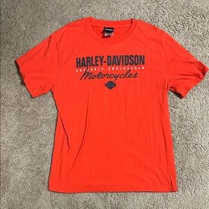 Harley-Davidson Men's Bold Orange Tee